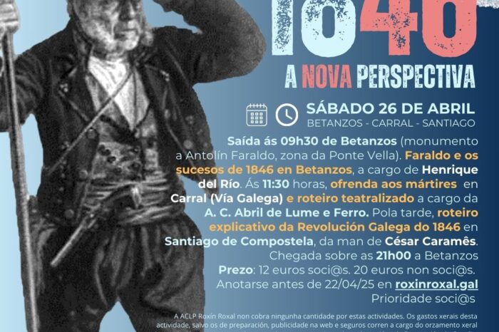 A Revolución Galega de 1846. A nova perspectiva. 26/04/25