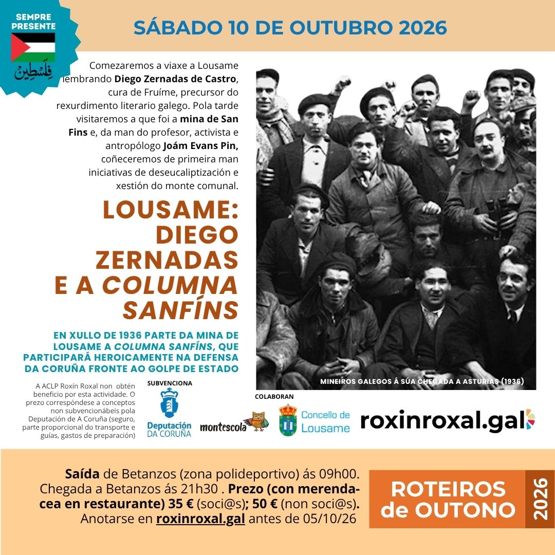 Lousame: Diego Zernadas e a Columna Sanfíns